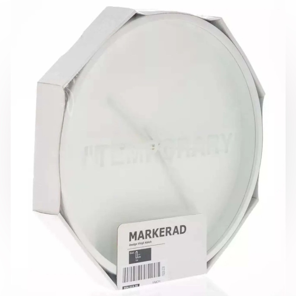 Off-White x Virgil Abloh x IKEA Markerad wall clock BRAND NEW DS super rare item